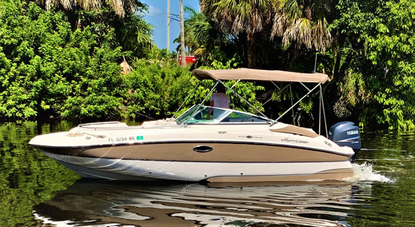22’ Hurricane SD2200 Boat Rental